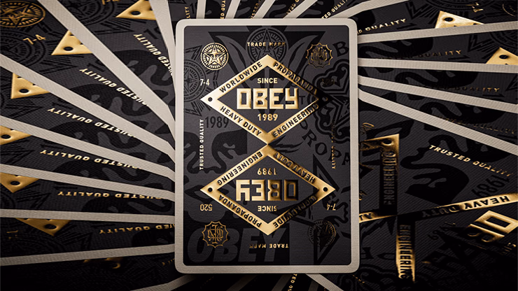 Obey Gold Edition Playing Cards by theory11 - thumbnail 5