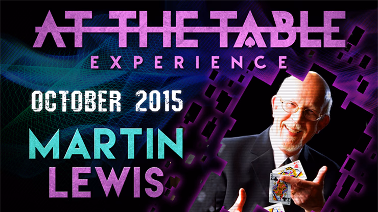 At The Table Live Lecture - Martin Lewis October 21st 2015 video DOWNLOAD - magic trick