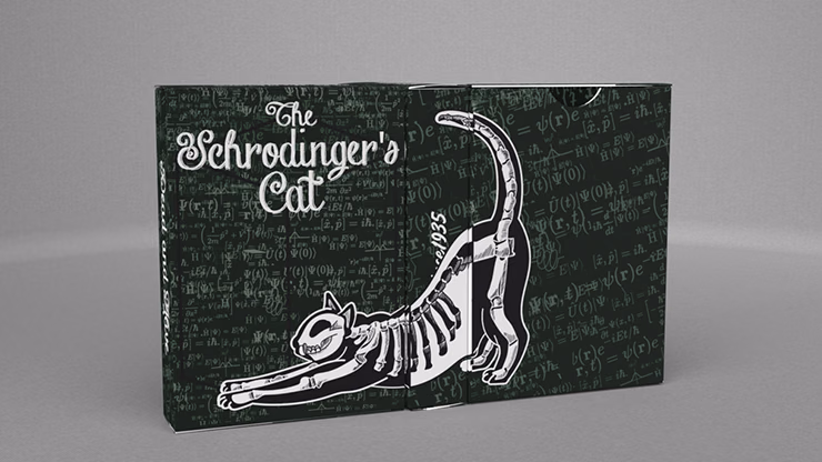 Schrodinger's Cat: Alive Green Edition Playing Cards - magic trick