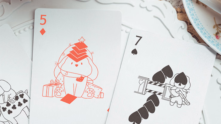 Diary of Kitten and Puppy - Puppy Pink Edition Playing Cards - thumbnail 5