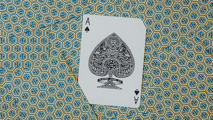 No Borders Honeycomb Playing Cards by Joker and the Thief - Image 2