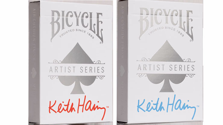 Bicycle Keith Haring (Box Set Red and Blue) Playing Cars by US Playing Cards - thumbnail 5