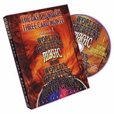 World's Greatest Magic: The Last Word on Three Card Monte Vol. 1 by L&L Publishing - DVD - magic trick