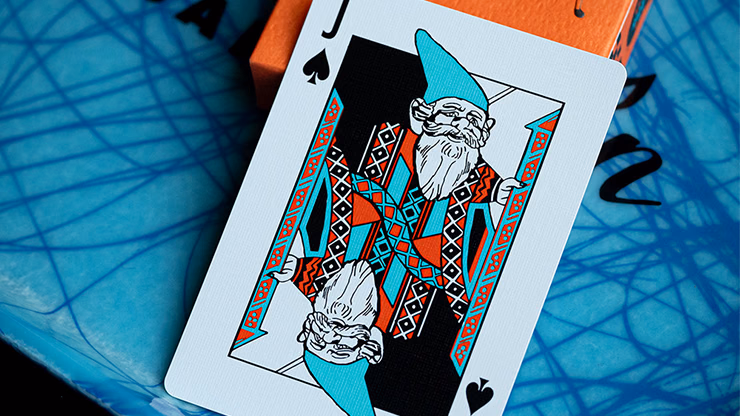 FRANKLIN BBQ CLASSIC ORANGE PLAYING CARDS - thumbnail 6