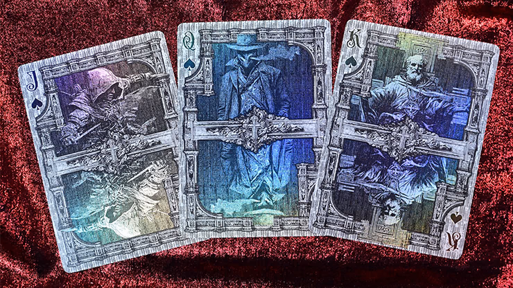 Trinity of Night - Demon Hunter HOLO Playing Cards by Evokad - thumbnail 3