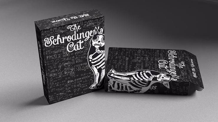 Schrodinger's Cat: Dead Black Edition Playing Cards - Image 2