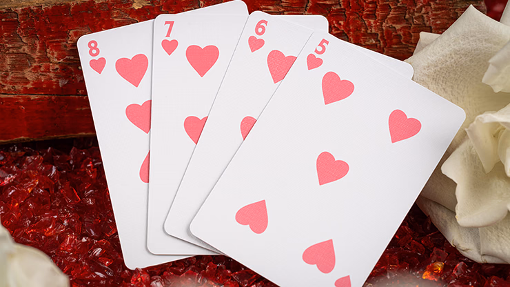 Good Pals Valentine's Pink Playing Cards - thumbnail 3