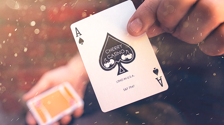 Cherry Casino Summerlin Sunset (Orange) Playing Cards by Pure Imagination Projects - thumbnail 3