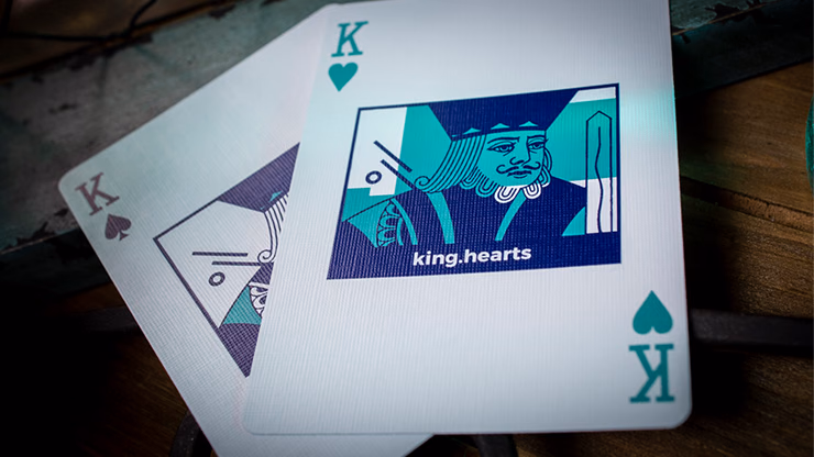 Sinis (Turquoise) Playing Cards by Marc Ventosa - thumbnail 4