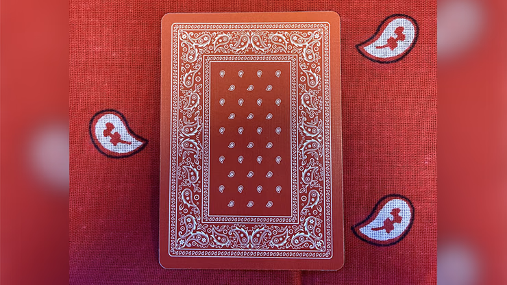 Bicycle Bandana (Red) Playing Cards - thumbnail 5