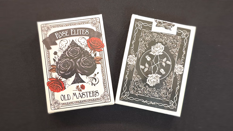 Rose Elites - Old Masters (Black) Marked Deck Playing Cards - thumbnail 5
