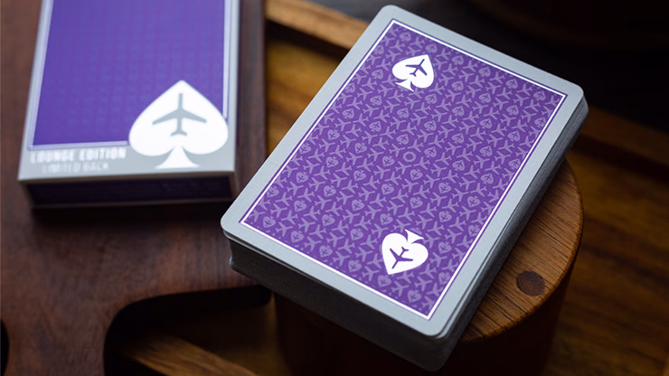 Limited Edition Lounge in Passenger Purple by Jetsetter Playing Cards - thumbnail 3