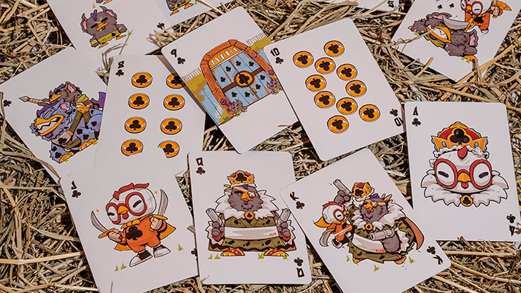 BICYCLE CHKNS & CROWNS PLAYING CARDS - thumbnail 5
