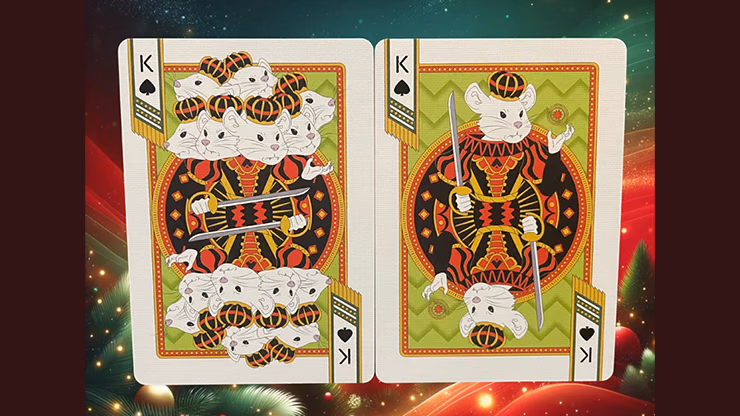 Bicycle Nutcracker (Red) Playing Cards - Image 2
