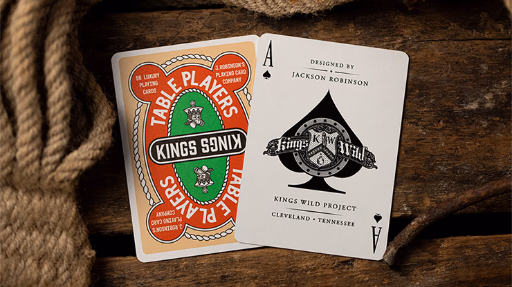 Gilded No.13 Table Players Vol.41 Playing Cards by Kings Wild Project - thumbnail 3