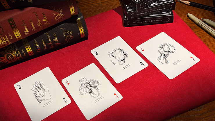 Artist Hand Playing Cards - thumbnail 4