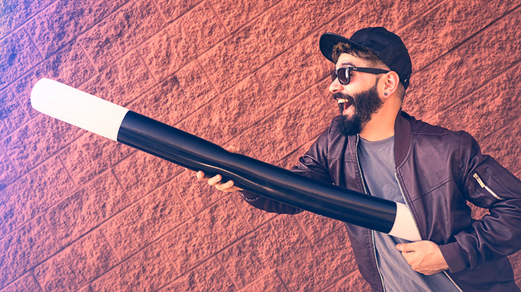 INFLATABLE WAND (4FT.) by Murphy's Magic Supplies - Trick - Image 2