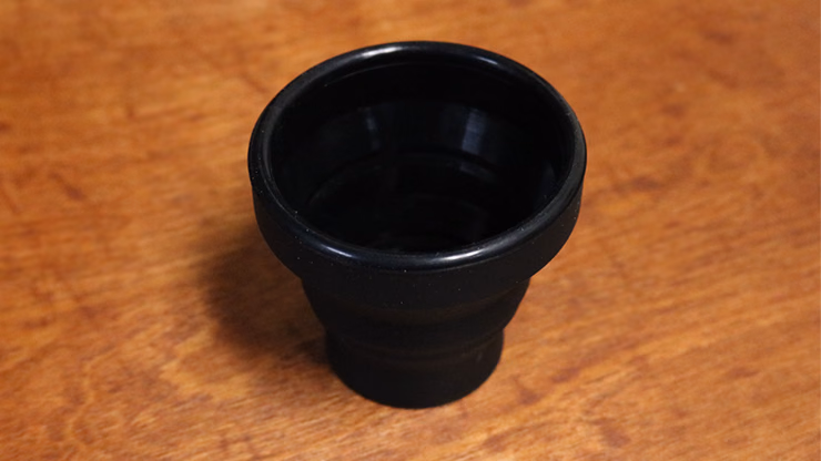 Harmonica Chop Cup Black 2 (Silicon) by Leo Smetsers - Trick - thumbnail 3