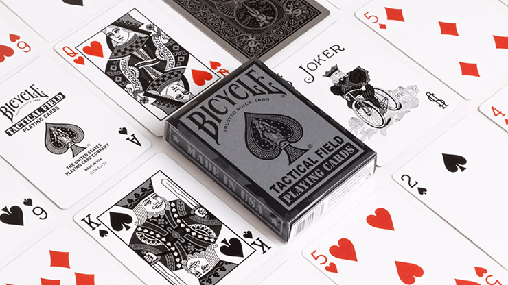 Bicycle Tactical Field (Black) Playing Cards by US Playing Card Co - thumbnail 3