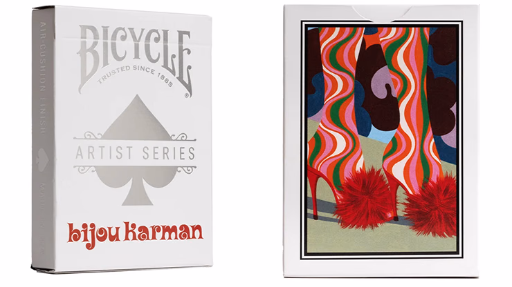 Bicycle Bijou Karman Purp/Red Box Set by US Playing Cards - Image 2