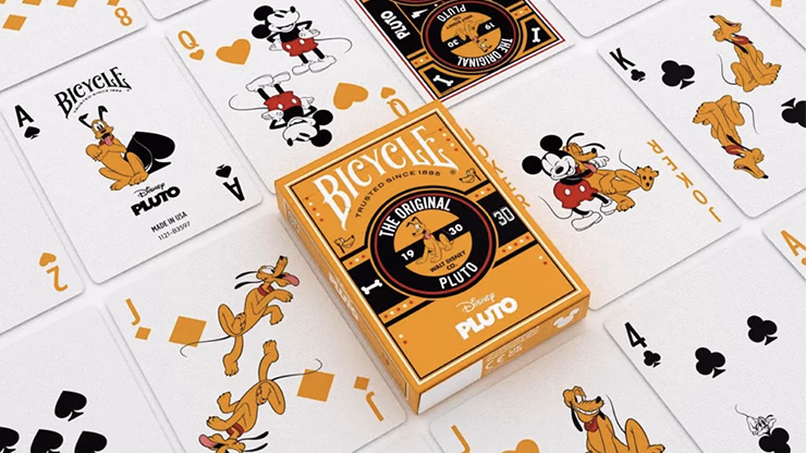Bicycle Disney Pluto by US Playing Card Co - Image 2