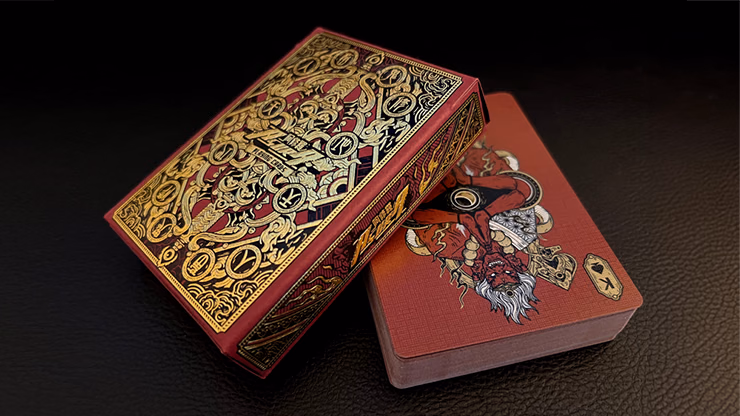 Asura Classic (Red) Playing Cards - thumbnail 3