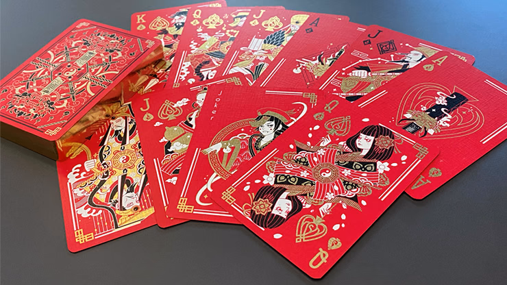 Geung Si The Torpor (Red) Playing Cards - thumbnail 4