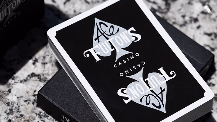 Ace Fulton's Casino (Black) Playing Cards - thumbnail 3