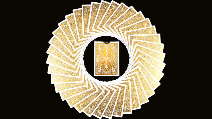 Bicycle MetalLuxe Gold Playing Cards Limited Edition by JOKARTE - thumbnail 4