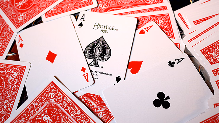 Bicycle Standard Red Poker Cards (New Box) - thumbnail 5