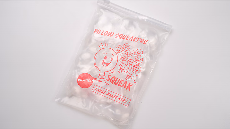 Pillow Squeaker Single Voice (12pk Large) by Murphys Magic - magic trick