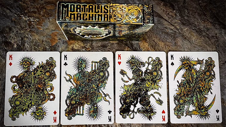 Mortalis Machina Cobalt Standard Edition Playing Cards - thumbnail 5
