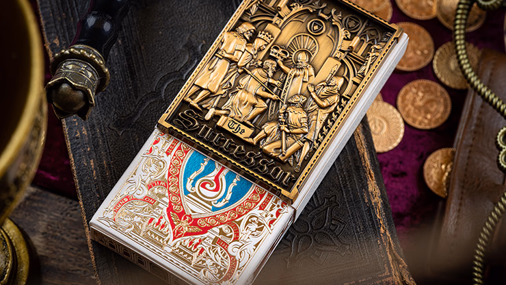 The Successor Monarch White Limited Edition Playing Cards - thumbnail 4