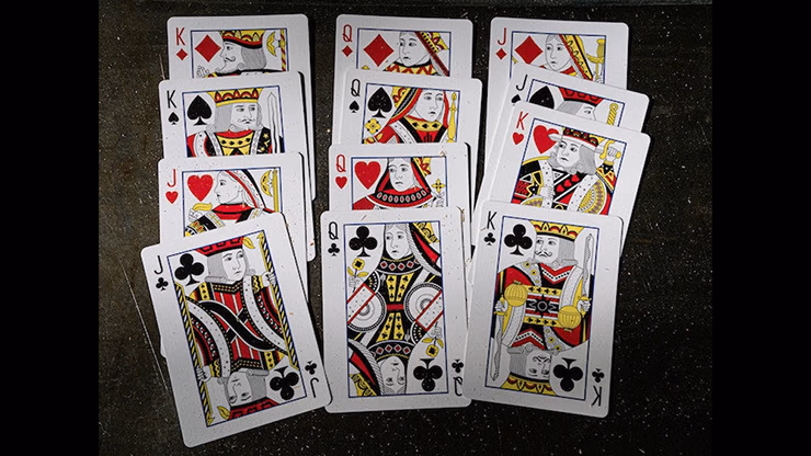 Desert Design (Ruby Red) Playing Cards - thumbnail 5