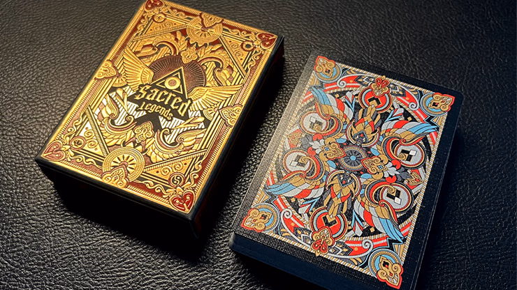 Sacred Legends Black Edition Playing Cards by HypieLab - Image 2