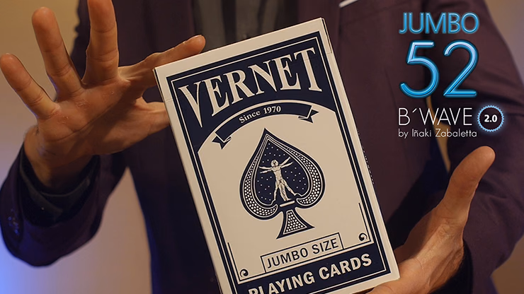 52 B Wave Jumbo 2.0 (Gimmicks and Online Instructions) by Vernet Magic - Trick - thumbnail 3