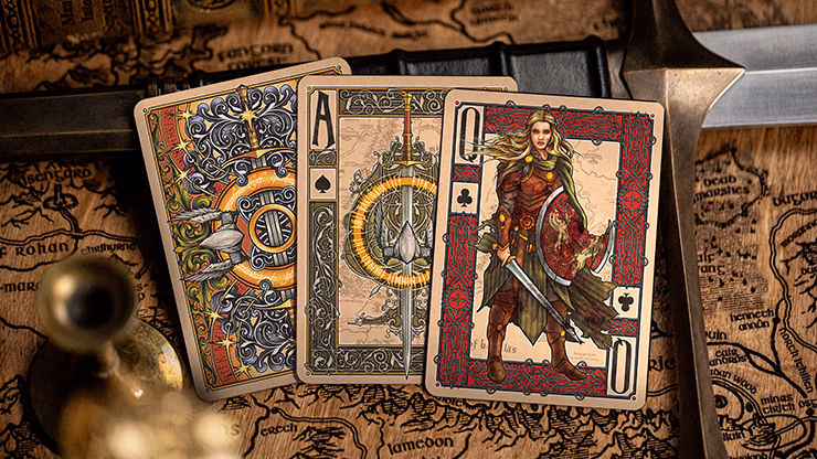 The Lord of the Rings - Return of the King Playing Cards (Black Gilded Edition) by Kings Wild - Image 2