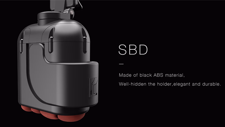 Hanson Chien Presents SBD (Sponge Ball Dropper) by Ochiu Studio (Black Holder Series) - Trick - Image 2