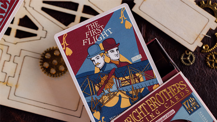 Standard Edition Wright Brothers (Fig. 1) Playing Cards - thumbnail 3