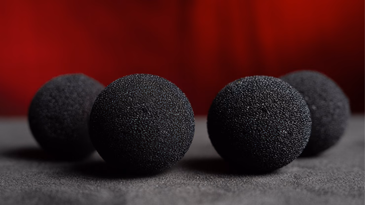 Magic Sponge Balls 50PK BLACK 1" by Murphy's Magic - thumbnail 3