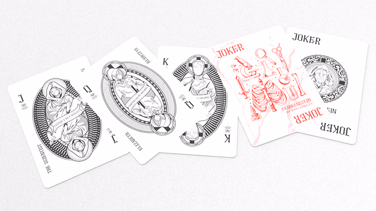 Frankenstein Series Gothic Edition (Gilded) Playing Cards - thumbnail 4