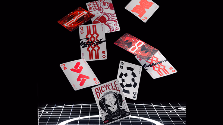 Bicycle Machine56 R-TYPE/3 White Playing Cards by RunIt Decks - thumbnail 6