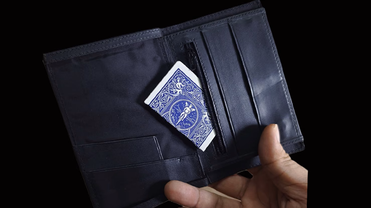 Mini Bombshell Wallet (Black Smooth) by CAHYO - thumbnail 3