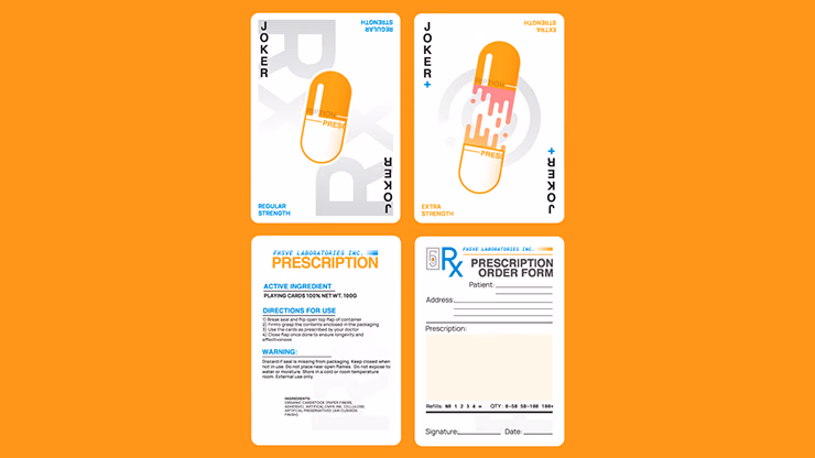 PRESCRIPTION Playing Cards - thumbnail 3