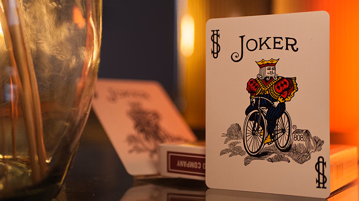 Bicycle Metallic Ruby Playing Cards - thumbnail 3
