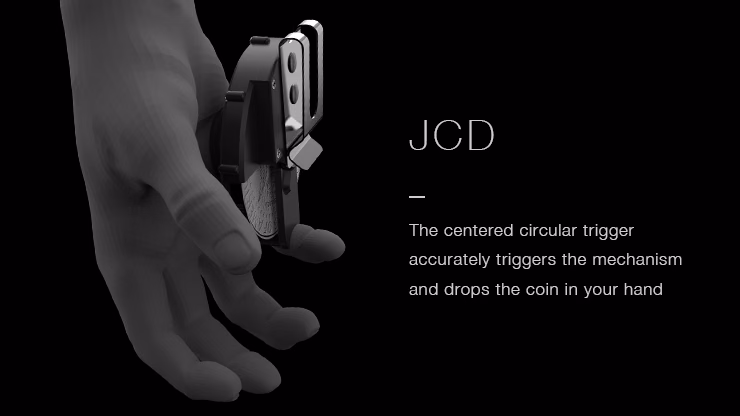 Hanson Chien Presents JCD (Jumbo Coin Dropper) by Ochiu Studio (Black Holder Series) - Trick - thumbnail 5