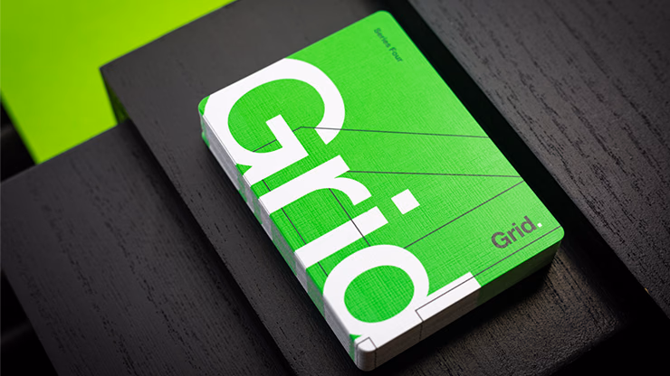 Grid Series Four- Typographic Playing Cards - thumbnail 3