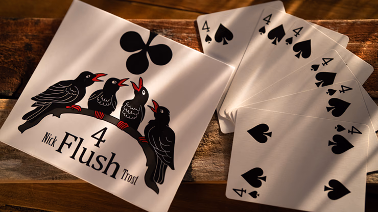4 FLUSH BLUE by Nick Trost and Murphy's Magic - Trick - thumbnail 3