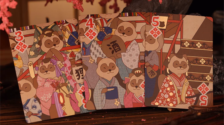 Tanuki Yukaku (Yukaku Tales) Playing Cards - thumbnail 4