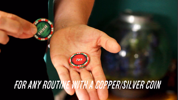 The Ying Yang Poker Chips (Gimmicks and Online Instructions) - Trick - thumbnail 4